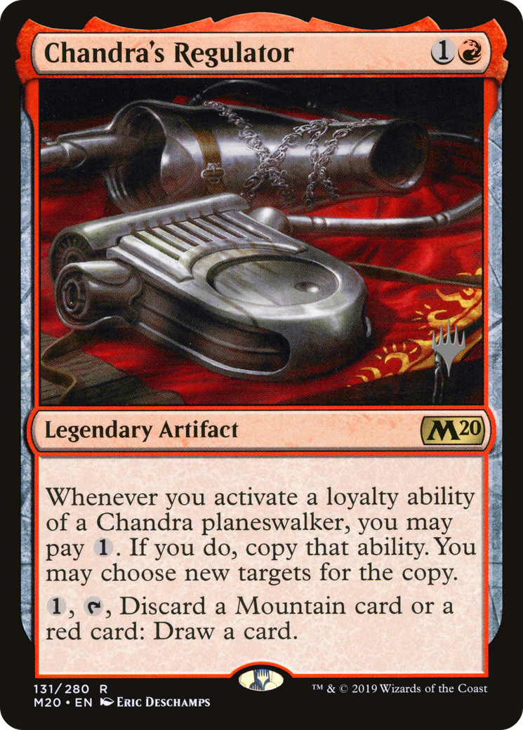 Chandra's Regulator (131p) Foil - Core Set 2020 Promos