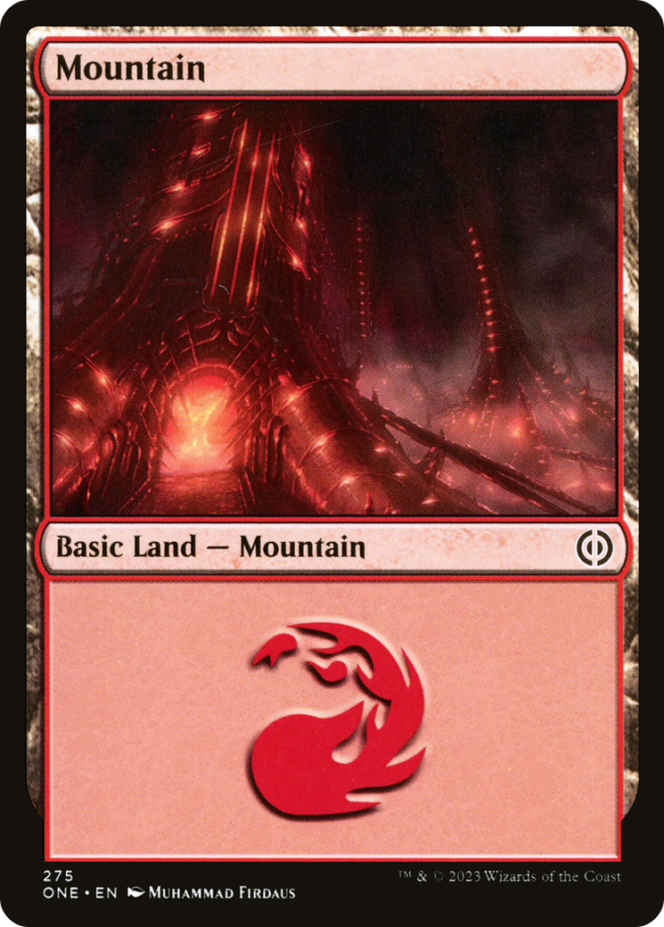 Mountain (275) - Phyrexia: All Will Be One