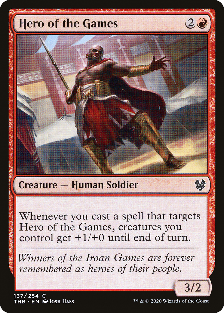 Hero of the Games (137) Foil - Theros Beyond Death