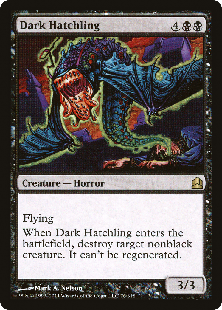 Dark Hatchling (076) - Commander 2011
