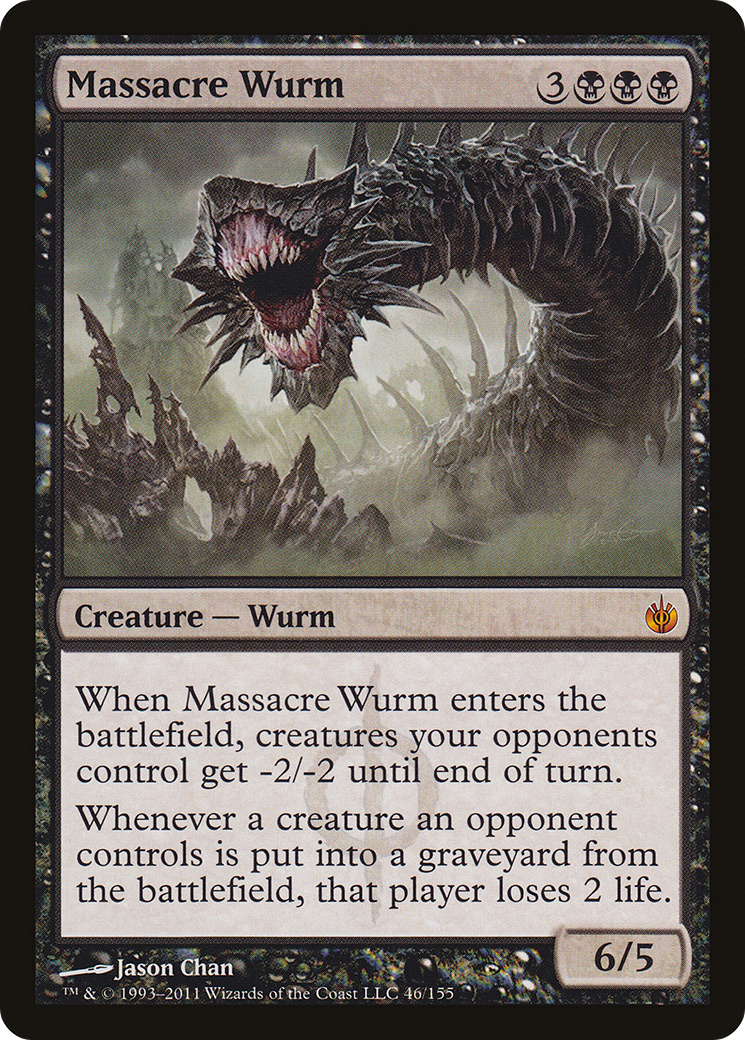 Massacre Wurm (046) - Mirrodin Besieged