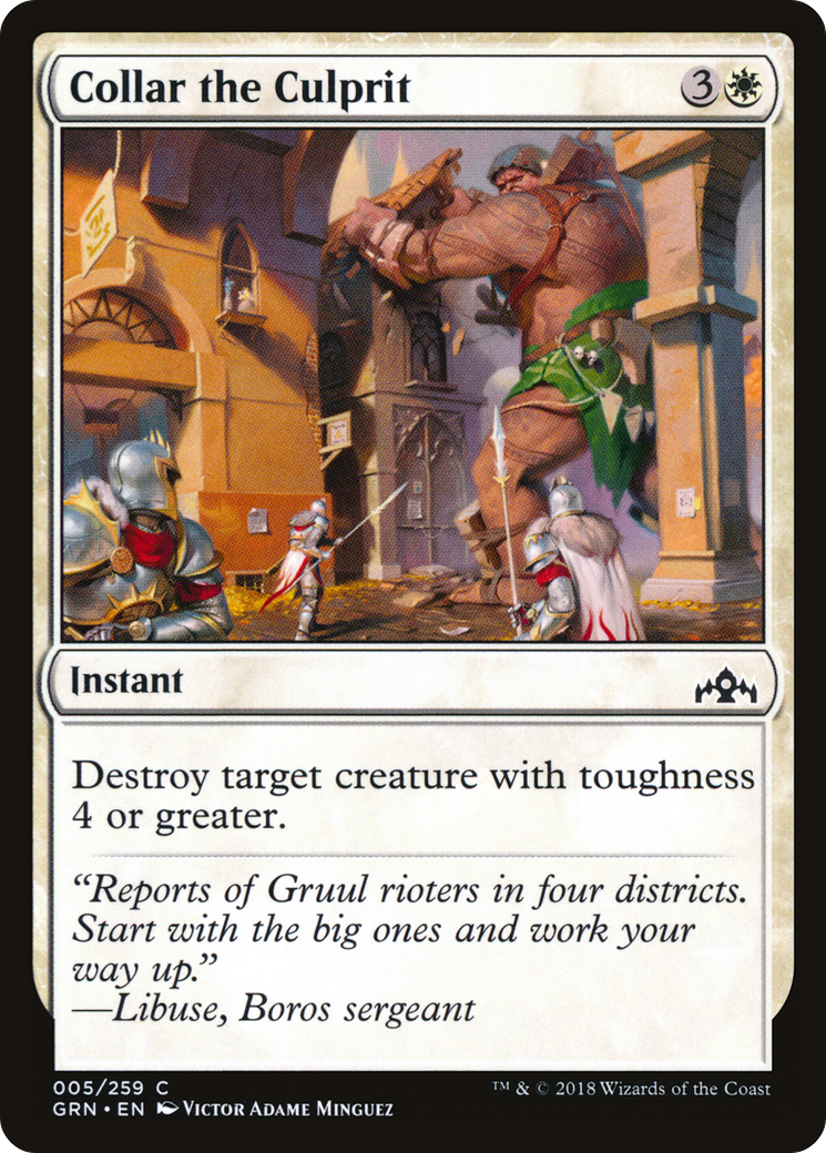 Collar the Culprit (005) - Guilds of Ravnica