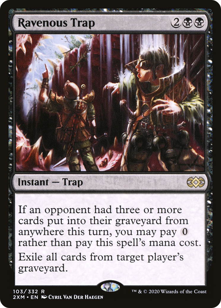 Ravenous Trap (103) Foil - Double Masters