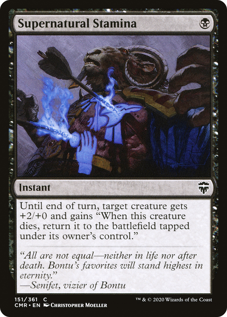 Supernatural Stamina (151) - Commander Legends