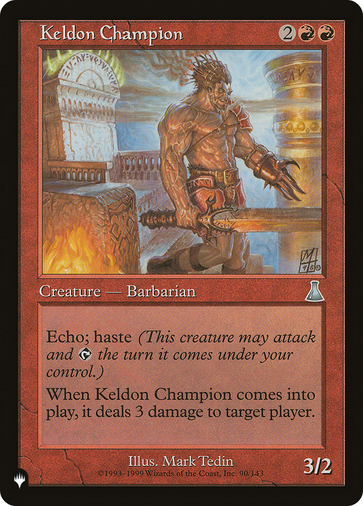 Keldon Champion (Retro) (UDS-90) - The List