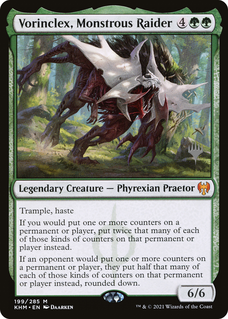 Vorinclex, Monstrous Raider (199) - Kaldheim Promos