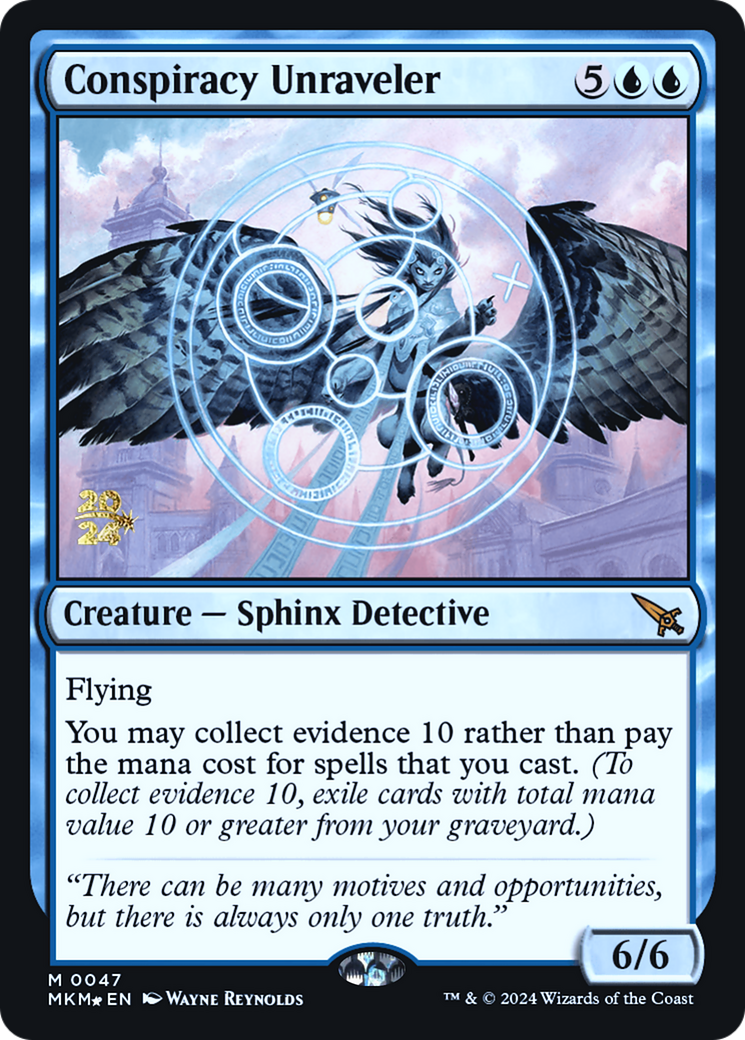 Conspiracy Unraveler (047) Foil - Murders at Karlov Manor Promos
