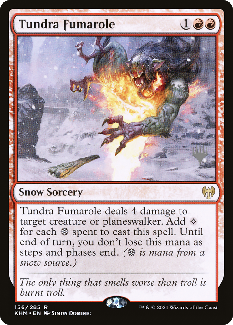 Tundra Fumarole (156) Foil - Kaldheim Promos