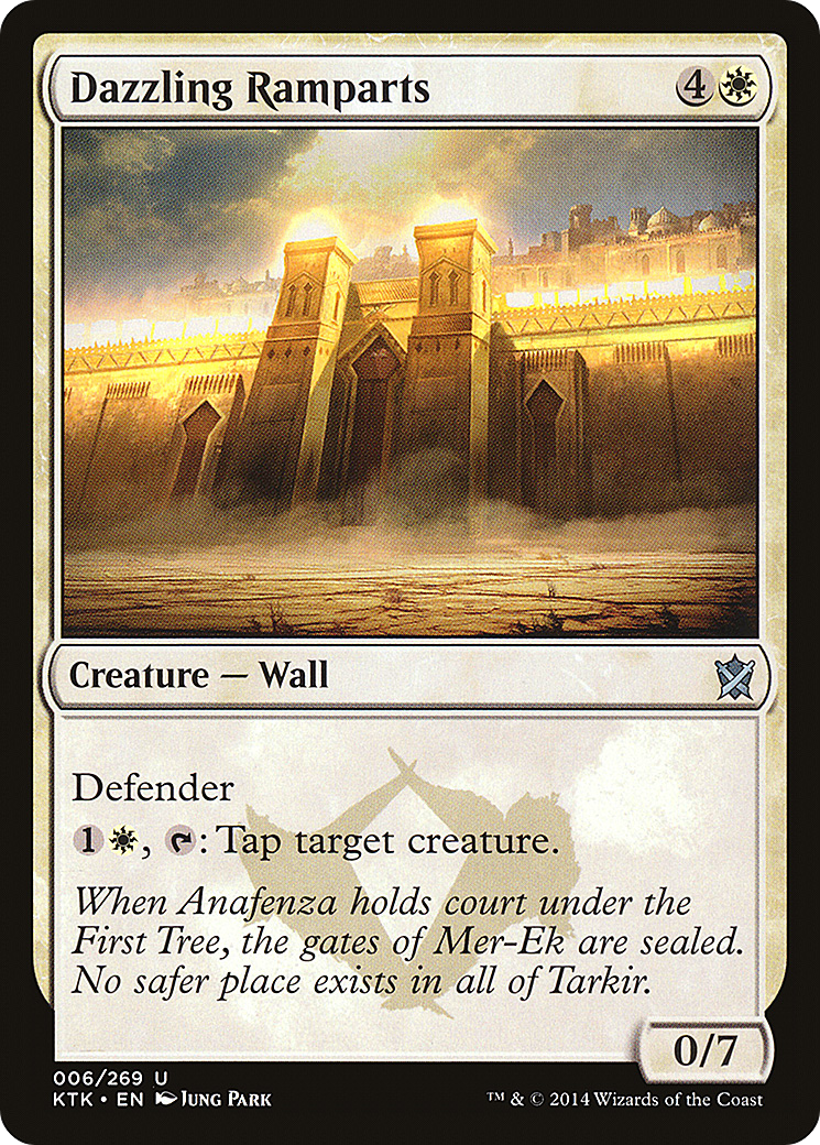 Dazzling Ramparts (006) - Khans of Tarkir