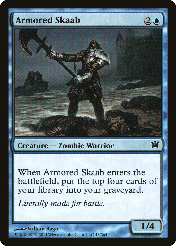 Armored Skaab (043) Foil - Innistrad