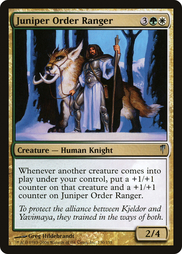Juniper Order Ranger (130) Foil - Coldsnap