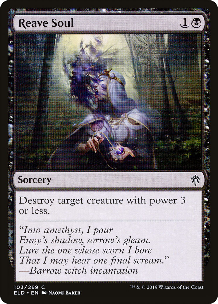 Reave Soul (103) - Throne of Eldraine