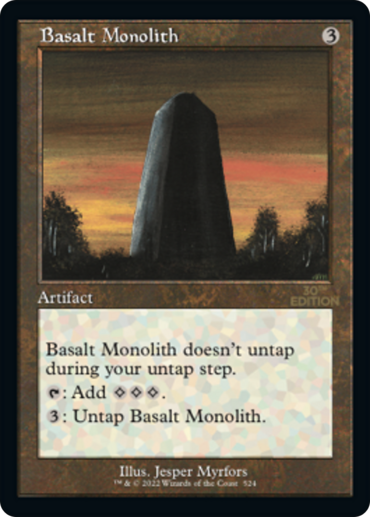 Basalt Monolith (Retro) (524) - 30th Anniversary Edition