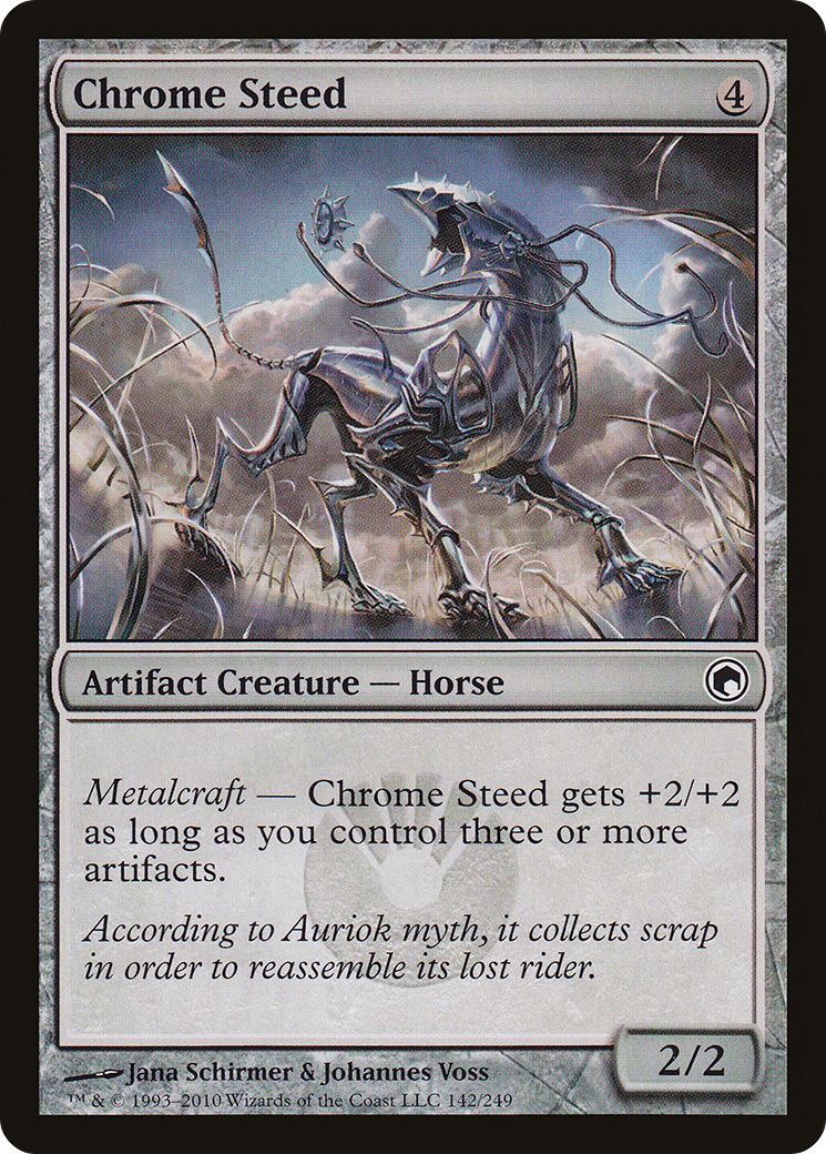 Chrome Steed (142) - Scars of Mirrodin