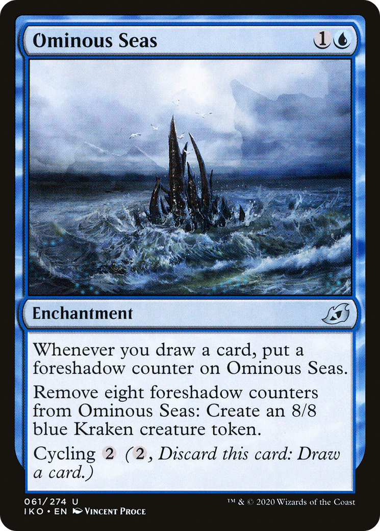 Ominous Seas (061) Foil - Ikoria: Lair of Behemoths