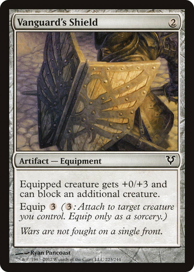 Vanguard's Shield (223) Foil - Avacyn Restored