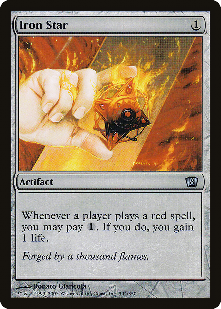 Iron Star (304) Foil - Eighth Edition