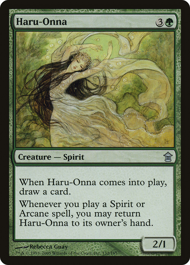 Haru-Onna (132) Foil - Saviors of Kamigawa