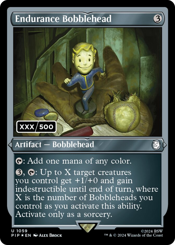 Endurance Bobblehead (Serial Numbered) (1059) Foil - Fallout