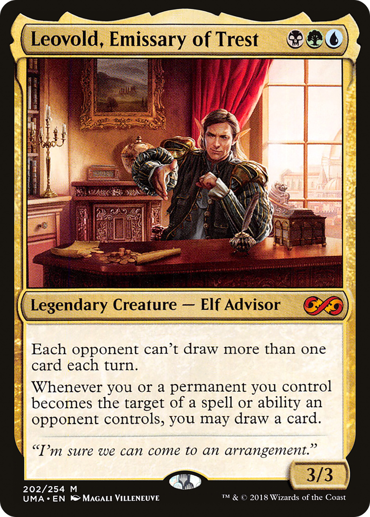 Leovold, Emissary of Trest (202) Foil - Ultimate Masters