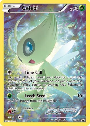 Celebi (Full Art) (XY111) Holofoil - Black Star Promos