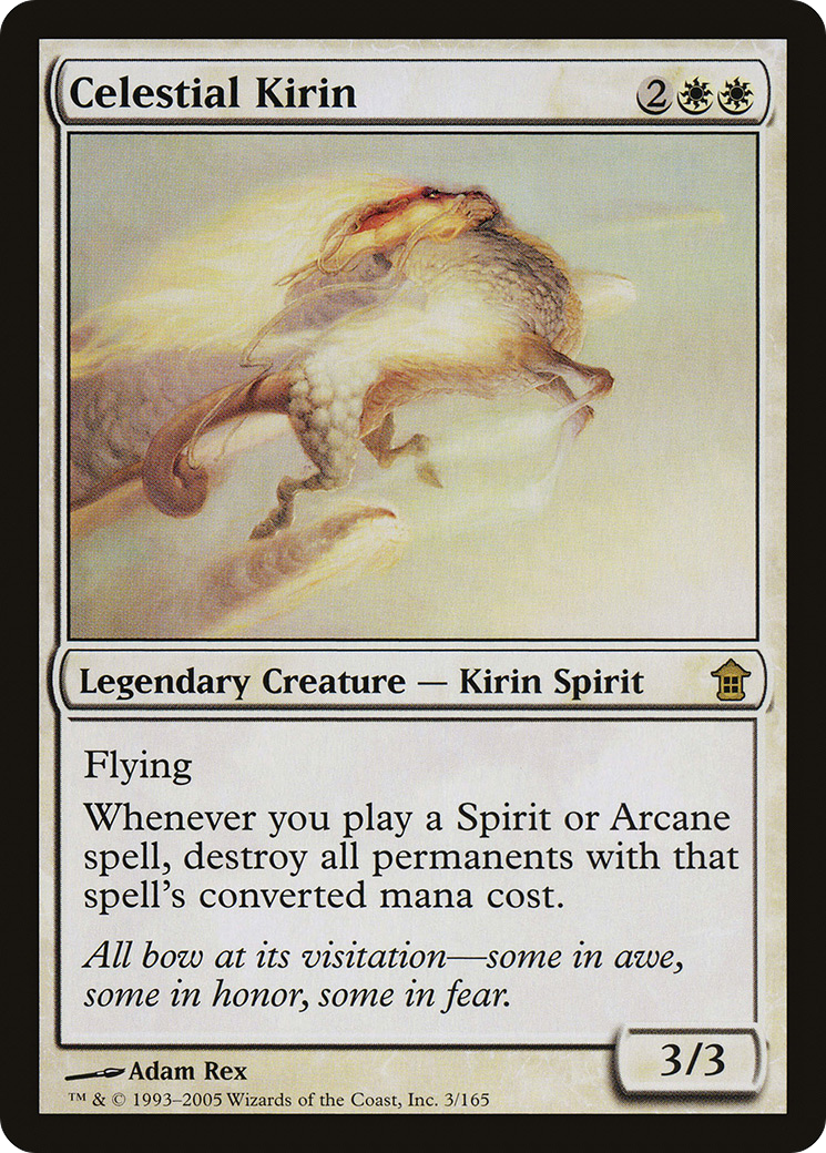 Celestial Kirin (003) - Saviors of Kamigawa