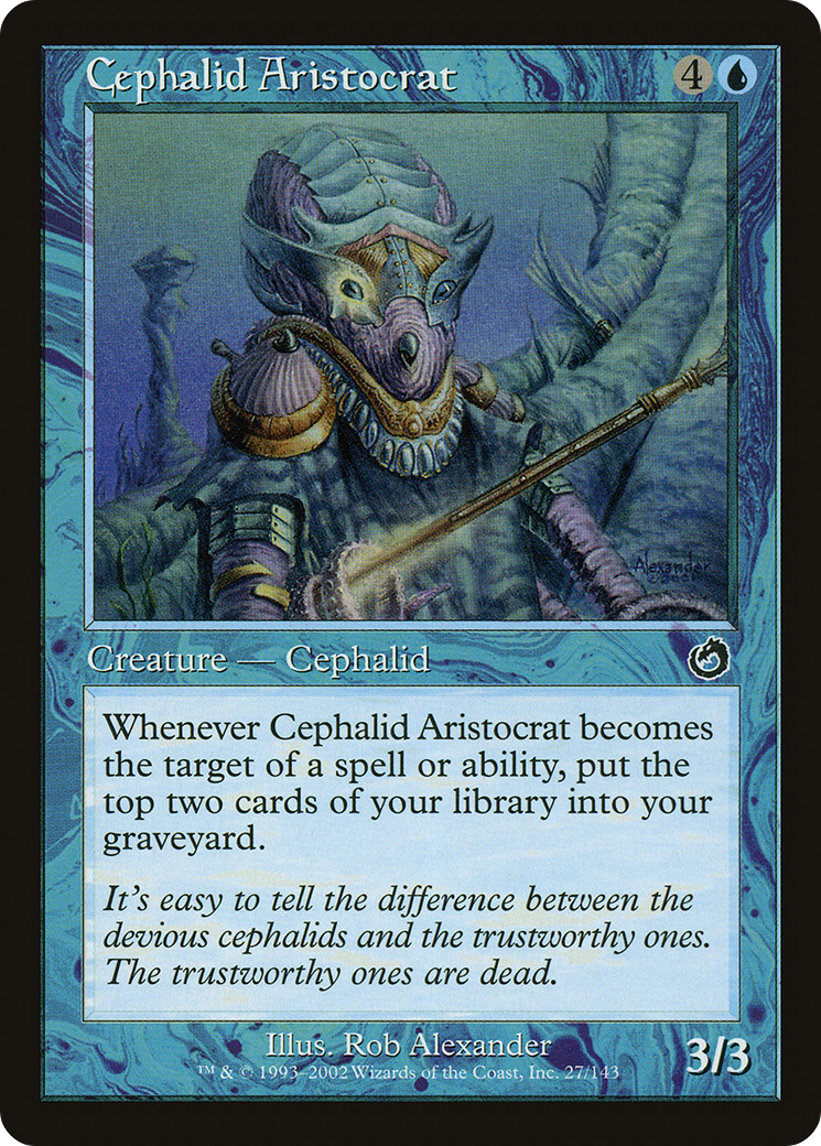 Cephalid Aristocrat (027) - Torment