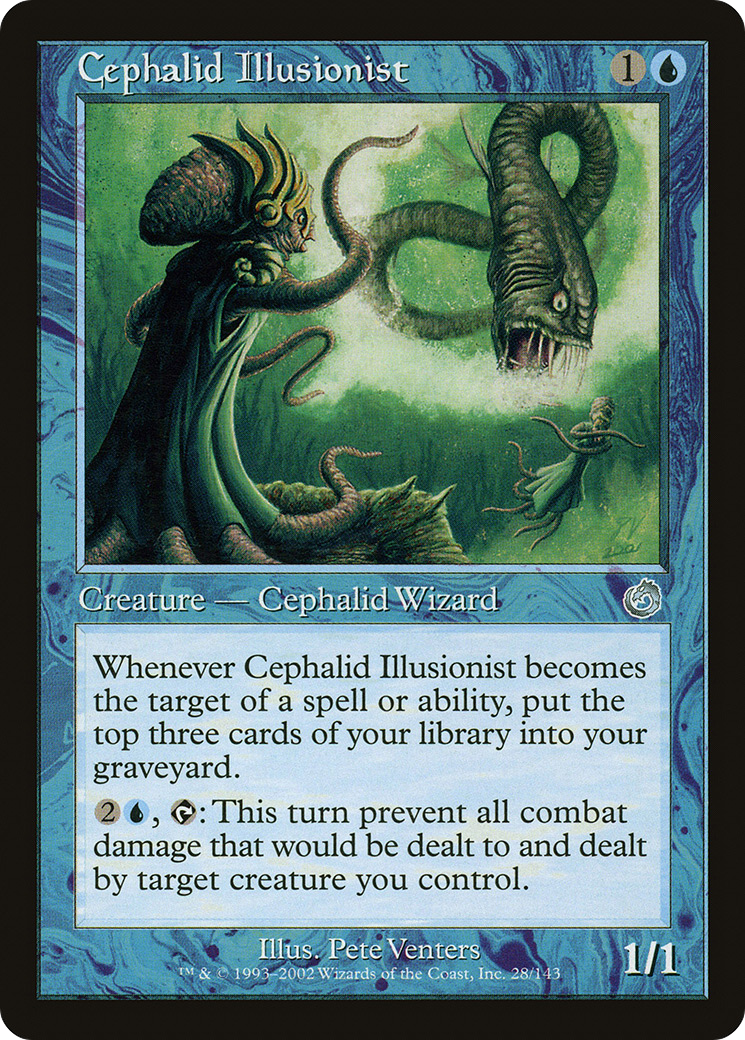 Cephalid Illusionist (028) Foil - Torment