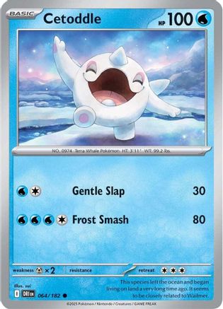Cetoddle (64) Reverse Holofoil - Destined Rivals