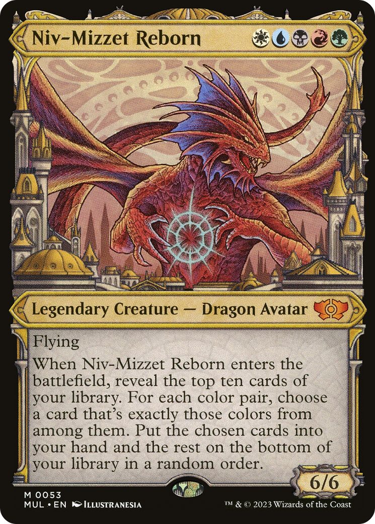 Niv-Mizzet Reborn (Showcase) (053) - Multiverse Legends