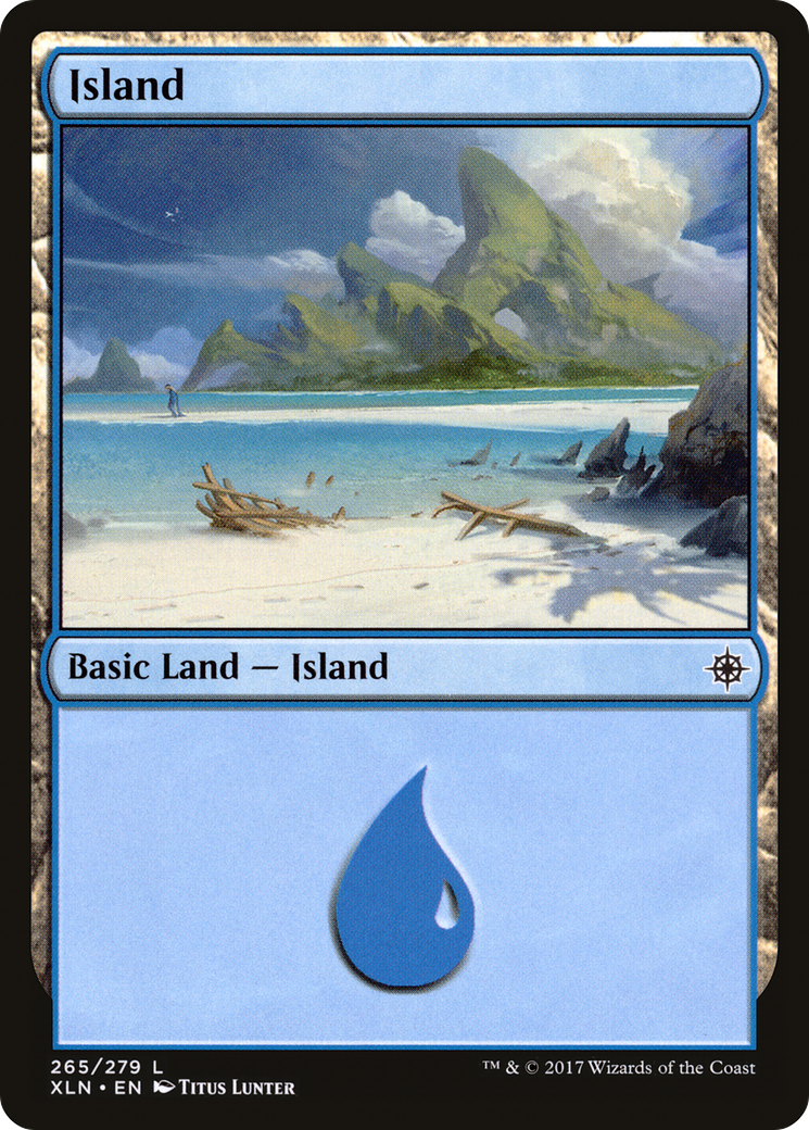 Island (265) Foil - Ixalan