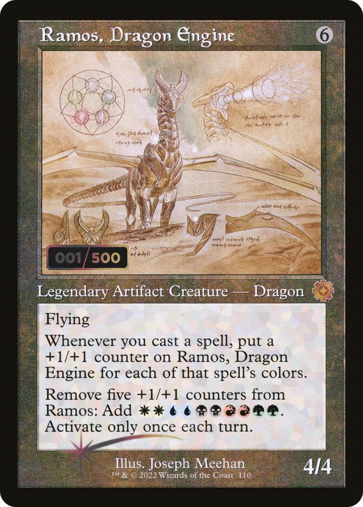 Ramos, Dragon Engine (Retro) (110z) Foil - The Brothers' War Retro Artifacts