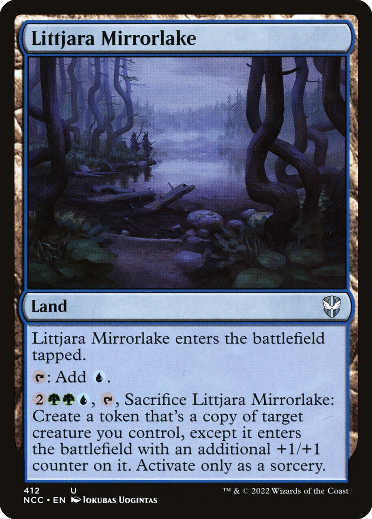Littjara Mirrorlake (412) - New Capenna Commander