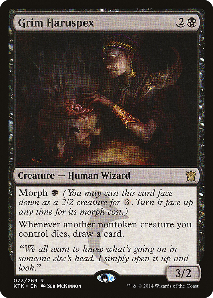 Grim Haruspex (073) - Khans of Tarkir