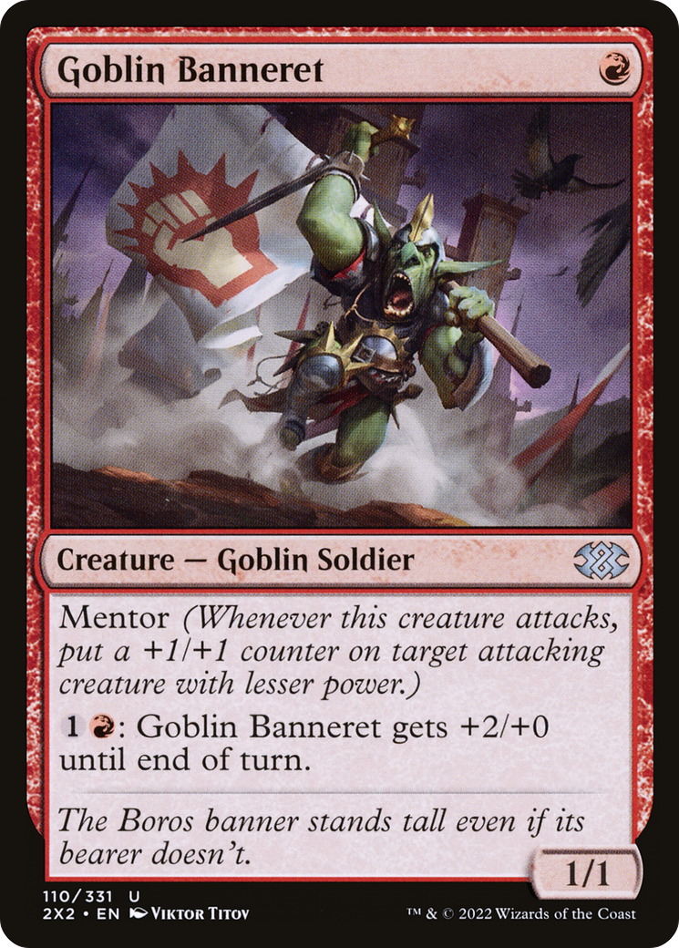 Goblin Banneret (110) Foil - Double Masters 2022