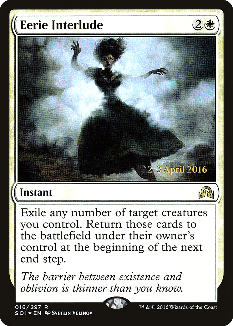 Eerie Interlude (016) Foil - Shadows over Innistrad Promos