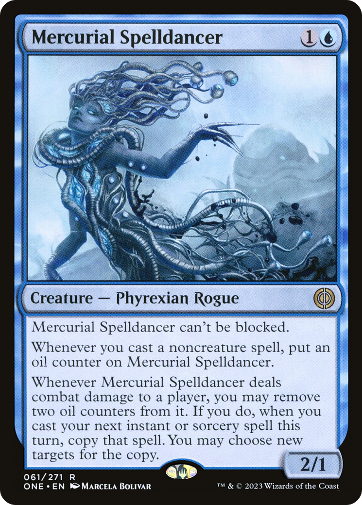 Mercurial Spelldancer (061) - Phyrexia: All Will Be One