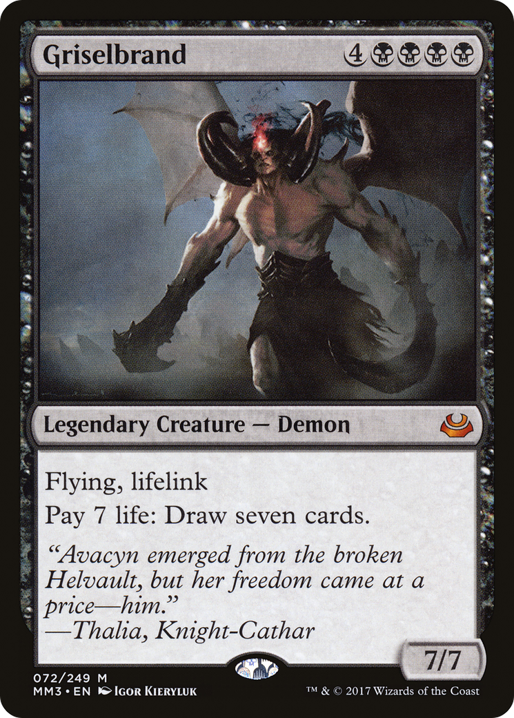 Griselbrand (072) Foil - Modern Masters 2017