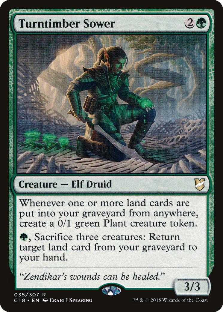 Turntimber Sower (035) - Commander 2018