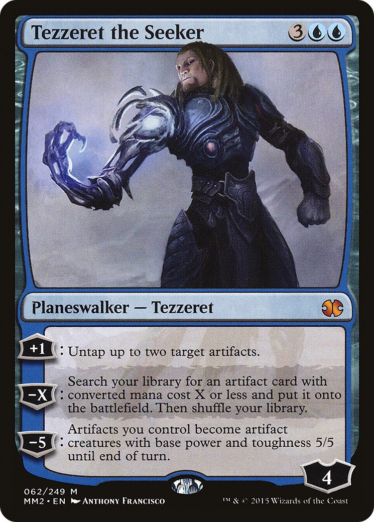 Tezzeret the Seeker (062) Foil - Modern Masters 2015