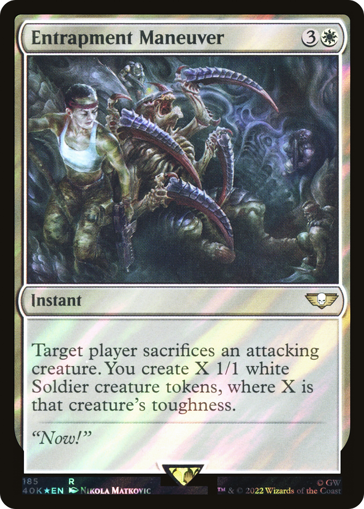 Entrapment Maneuver (185) Surge Foil - Warhammer 40,000 Commander