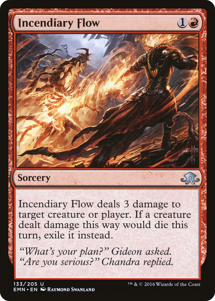 Incendiary Flow (133) Foil - Eldritch Moon