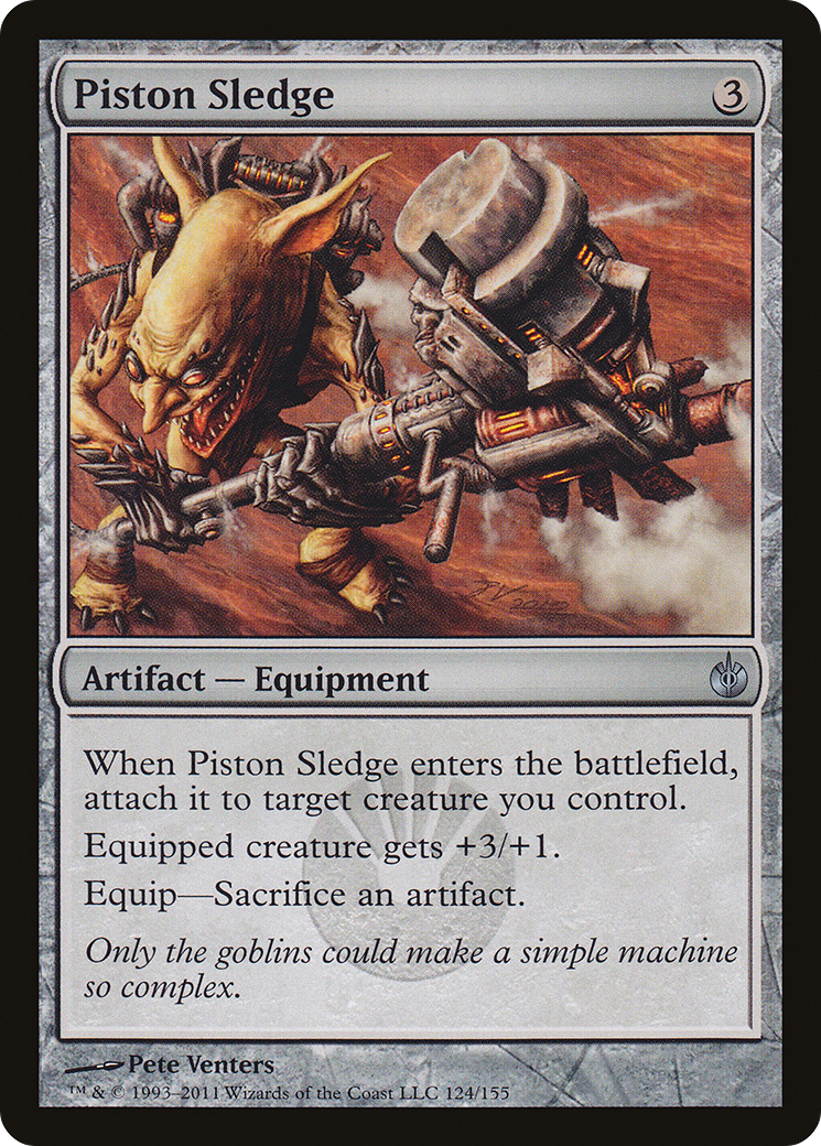 Piston Sledge (124) - Mirrodin Besieged