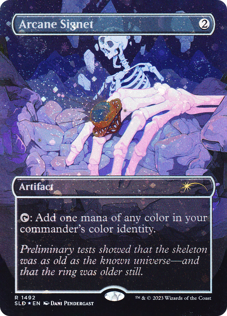 Arcane Signet (1492) Galaxy Foil - Secret Lair Drop