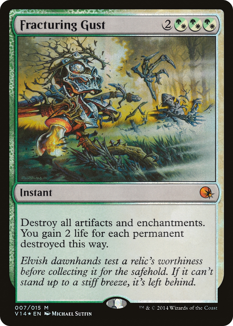 Fracturing Gust (007) Foil - From the Vault: Annihilation