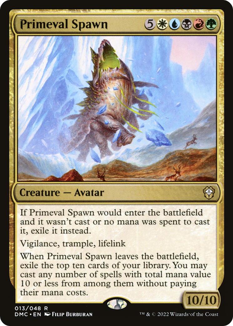 Primeval Spawn (013) - Dominaria United Commander