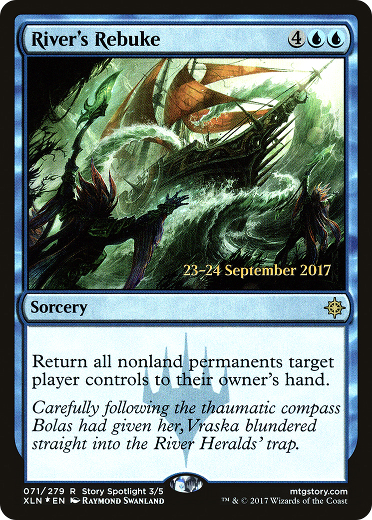 River's Rebuke (071) Foil - Ixalan Promos