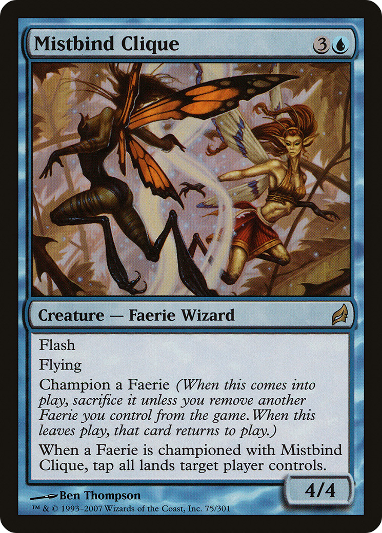 Mistbind Clique (075) - Lorwyn