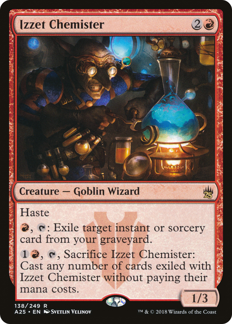 Izzet Chemister (138) Foil - Masters 25