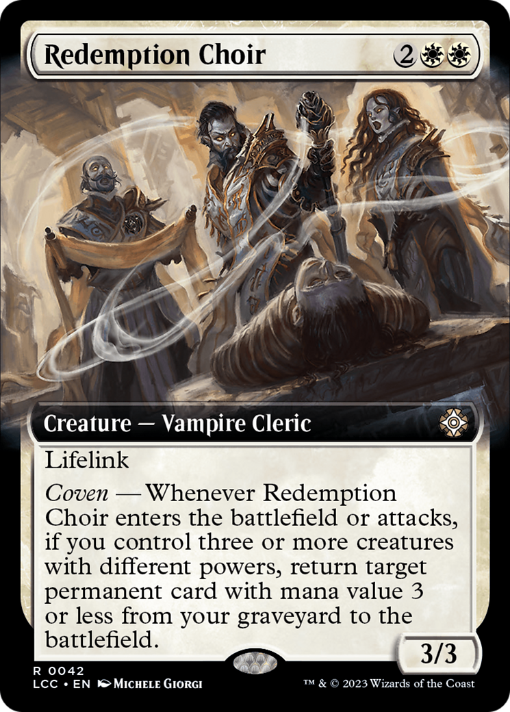 Redemption Choir (Extended Art) (042) - The Lost Caverns of Ixalan Commander